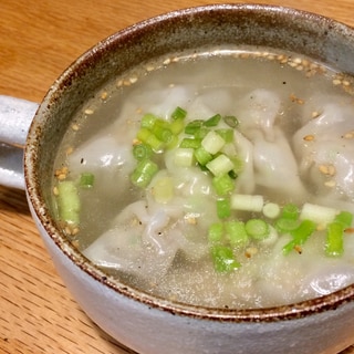 とぅるとぅる白菜の水餃子